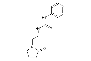 1-[2-(2-ketopyrrolidino)ethyl]-3-phenyl-urea