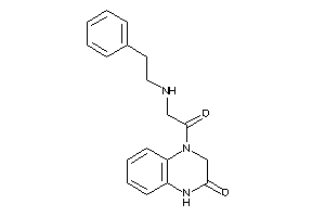 4-[2-(phenethylamino)acetyl]-1,3-dihydroquinoxalin-2-one