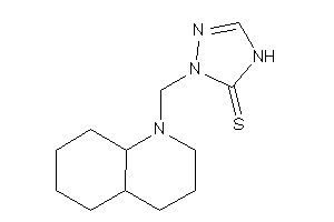 2-(3,4,4a,5,6,7,8,8a-octahydro-2H-quinolin-1-ylmethyl)-4H-1,2,4-triazole-3-thione