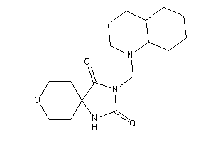 3-(3,4,4a,5,6,7,8,8a-octahydro-2H-quinolin-1-ylmethyl)-8-oxa-1,3-diazaspiro[4.5]decane-2,4-quinone