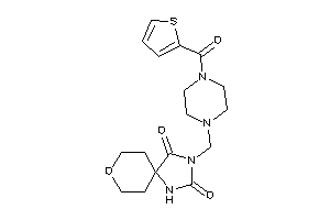 3-[[4-(2-thenoyl)piperazino]methyl]-8-oxa-1,3-diazaspiro[4.5]decane-2,4-quinone