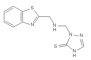 2-[(1,3-benzothiazol-2-ylmethylamino)methyl]-4H-1,2,4-triazole-3-thione