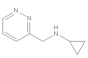 Cyclopropyl(pyridazin-3-ylmethyl)amine