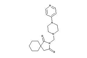 3-[[4-(4-pyridyl)piperazino]methyl]-3-azaspiro[4.5]decane-2,4-quinone