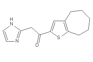 2-(1H-imidazol-2-yl)-1-(5,6,7,8-tetrahydro-4H-cyclohepta[b]thiophen-2-yl)ethanone