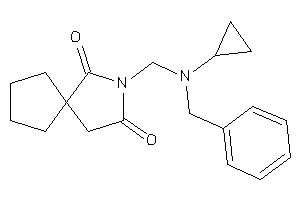 3-[[benzyl(cyclopropyl)amino]methyl]-3-azaspiro[4.4]nonane-2,4-quinone