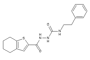 1-phenethyl-3-(4,5,6,7-tetrahydrobenzothiophene-2-carbonylamino)urea