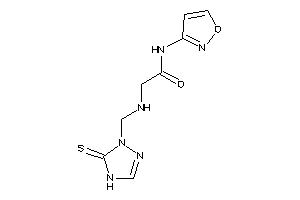 N-isoxazol-3-yl-2-[(5-thioxo-4H-1,2,4-triazol-1-yl)methylamino]acetamide