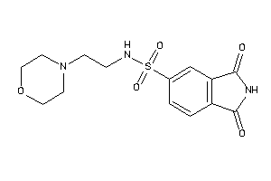 1,3-diketo-N-(2-morpholinoethyl)isoindoline-5-sulfonamide