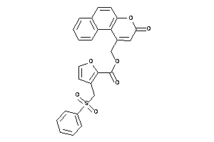 3-(besylmethyl)furan-2-carboxylic Acid (3-ketobenzo[f]chromen-1-yl)methyl Ester