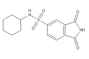 N-cyclohexyl-1,3-diketo-isoindoline-5-sulfonamide