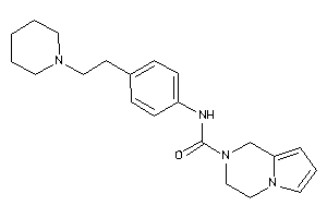 N-[4-(2-piperidinoethyl)phenyl]-3,4-dihydro-1H-pyrrolo[1,2-a]pyrazine-2-carboxamide