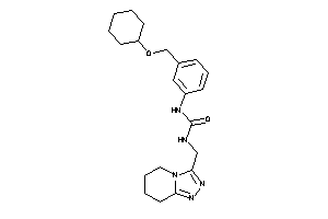 1-[3-(cyclohexoxymethyl)phenyl]-3-(5,6,7,8-tetrahydro-[1,2,4]triazolo[4,3-a]pyridin-3-ylmethyl)urea