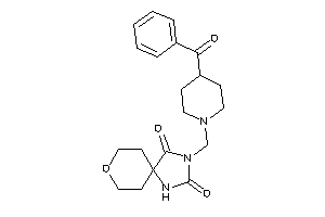 3-[(4-benzoylpiperidino)methyl]-8-oxa-1,3-diazaspiro[4.5]decane-2,4-quinone