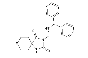 3-[(benzhydrylamino)methyl]-8-oxa-1,3-diazaspiro[4.5]decane-2,4-quinone