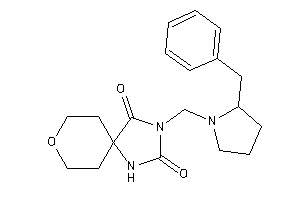 3-[(2-benzylpyrrolidino)methyl]-8-oxa-1,3-diazaspiro[4.5]decane-2,4-quinone