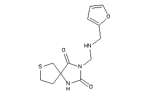 Image of 3-[(2-furfurylamino)methyl]-7-thia-1,3-diazaspiro[4.4]nonane-2,4-quinone