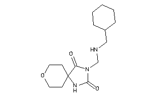 Image of 3-[(cyclohexylmethylamino)methyl]-8-oxa-1,3-diazaspiro[4.5]decane-2,4-quinone