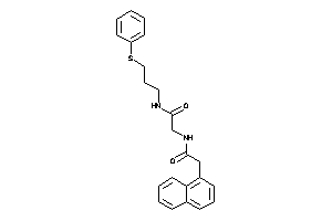 Image of 2-[[2-(1-naphthyl)acetyl]amino]-N-[3-(phenylthio)propyl]acetamide