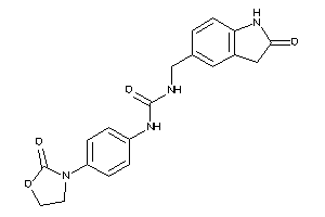 1-[(2-ketoindolin-5-yl)methyl]-3-[4-(2-ketooxazolidin-3-yl)phenyl]urea