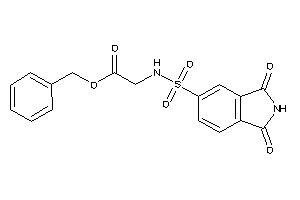 2-[(1,3-diketoisoindolin-5-yl)sulfonylamino]acetic Acid Benzyl Ester