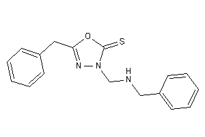 5-benzyl-3-[(benzylamino)methyl]-1,3,4-oxadiazole-2-thione