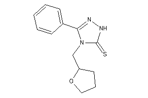 3-phenyl-4-(tetrahydrofurfuryl)-1H-1,2,4-triazole-5-thione