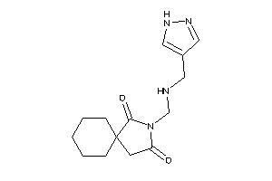 3-[(1H-pyrazol-4-ylmethylamino)methyl]-3-azaspiro[4.5]decane-2,4-quinone