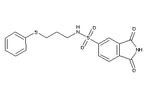 1,3-diketo-N-[3-(phenylthio)propyl]isoindoline-5-sulfonamide