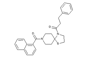 1-[8-(1-naphthoyl)-1-thia-4,8-diazaspiro[4.5]decan-4-yl]-3-phenyl-propan-1-one