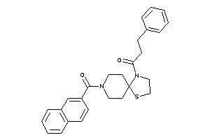 1-[8-(2-naphthoyl)-1-thia-4,8-diazaspiro[4.5]decan-4-yl]-3-phenyl-propan-1-one