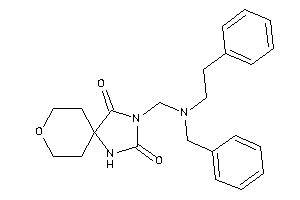 3-[[benzyl(phenethyl)amino]methyl]-8-oxa-1,3-diazaspiro[4.5]decane-2,4-quinone