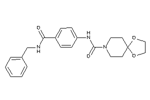 N-[4-(benzylcarbamoyl)phenyl]-1,4-dioxa-8-azaspiro[4.5]decane-8-carboxamide