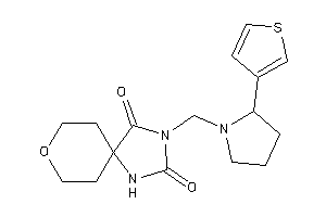 3-[[2-(3-thienyl)pyrrolidino]methyl]-8-oxa-1,3-diazaspiro[4.5]decane-2,4-quinone