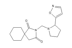 3-[(2-isoxazol-5-ylpyrrolidino)methyl]-3-azaspiro[4.5]decane-2,4-quinone