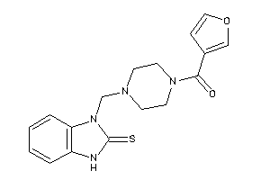 3-furyl-[4-[(2-thioxo-3H-benzimidazol-1-yl)methyl]piperazino]methanone