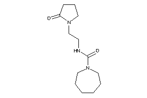 N-[2-(2-ketopyrrolidino)ethyl]azepane-1-carboxamide