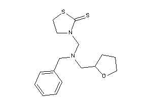 3-[[benzyl(tetrahydrofurfuryl)amino]methyl]thiazolidine-2-thione