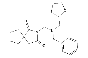 3-[[benzyl(tetrahydrofurfuryl)amino]methyl]-3-azaspiro[4.4]nonane-2,4-quinone