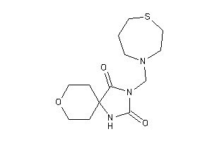 3-(1,4-thiazepan-4-ylmethyl)-8-oxa-1,3-diazaspiro[4.5]decane-2,4-quinone