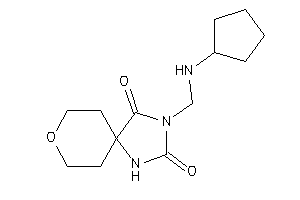 3-[(cyclopentylamino)methyl]-8-oxa-1,3-diazaspiro[4.5]decane-2,4-quinone