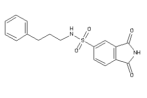 1,3-diketo-N-(3-phenylpropyl)isoindoline-5-sulfonamide