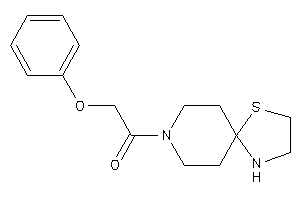 2-phenoxy-1-(1-thia-4,8-diazaspiro[4.5]decan-8-yl)ethanone