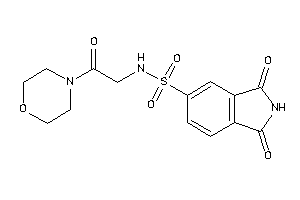 1,3-diketo-N-(2-keto-2-morpholino-ethyl)isoindoline-5-sulfonamide