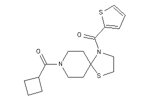 Cyclobutyl-[1-(2-thenoyl)-4-thia-1,8-diazaspiro[4.5]decan-8-yl]methanone
