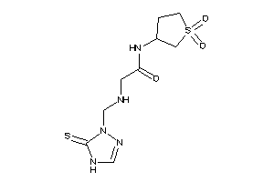 N-(1,1-diketothiolan-3-yl)-2-[(5-thioxo-4H-1,2,4-triazol-1-yl)methylamino]acetamide