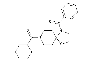 (1-benzoyl-4-thia-1,8-diazaspiro[4.5]decan-8-yl)-cyclohexyl-methanone