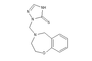 2-(3,5-dihydro-2H-1,4-benzoxazepin-4-ylmethyl)-4H-1,2,4-triazole-3-thione