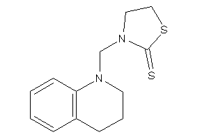 3-(3,4-dihydro-2H-quinolin-1-ylmethyl)thiazolidine-2-thione