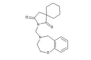 3-(3,5-dihydro-2H-1,4-benzoxazepin-4-ylmethyl)-3-azaspiro[4.5]decane-2,4-quinone